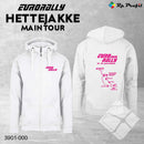 Eurorally Main tour hettejakke, hvit