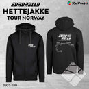Eurorally hettejakke TOUR NORWAY, sort