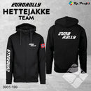 Eurorally hettejakke Team, sort