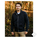 Collegejakke King Cardigan, sort