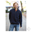Genser med zip i hals - Valdez, marine