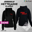Eurorally klassisk hettejakke lady, sort