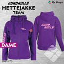 Eurorally Team hettejakke til dame, lilla