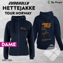 Eurorally Tour Norway hettejakke lady, marine