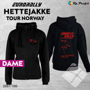 Eurorally Tour Norway hettejakke lady, sort