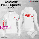 Eurorally Team hettejakke til dame, hvit