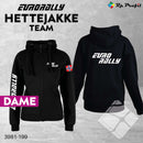 Eurorally Team hettejakke til dame, sort