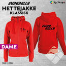 Eurorally classic hettejakke til dame, rød