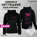 Eurorally Tour Norway hettejakke lady, sort