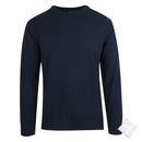 Finstrikket pullover - Belfast, marine