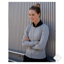 Finstrikket cardigan - Tula lady, gråmelert