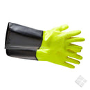 Fiskerihanske Vega Grip, sort/gul