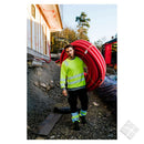 Tynn genser i synlighet KL.2, safety gul