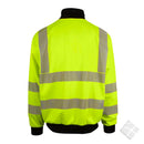 Jakke Dalby cardigan High-Vis KL. 3, safty gul