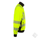 Jakke Dalby cardigan High-Vis KL. 3, safty gul