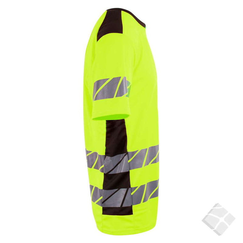 T-skjorte synlighet KL 2 - Farum, safety gul