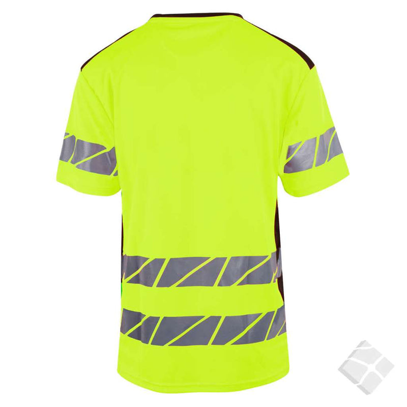 T-skjorte synlighet KL 2 - Farum, safety gul