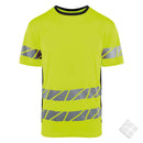 T-skjorte synlighet KL 2 - Farum, safety gul