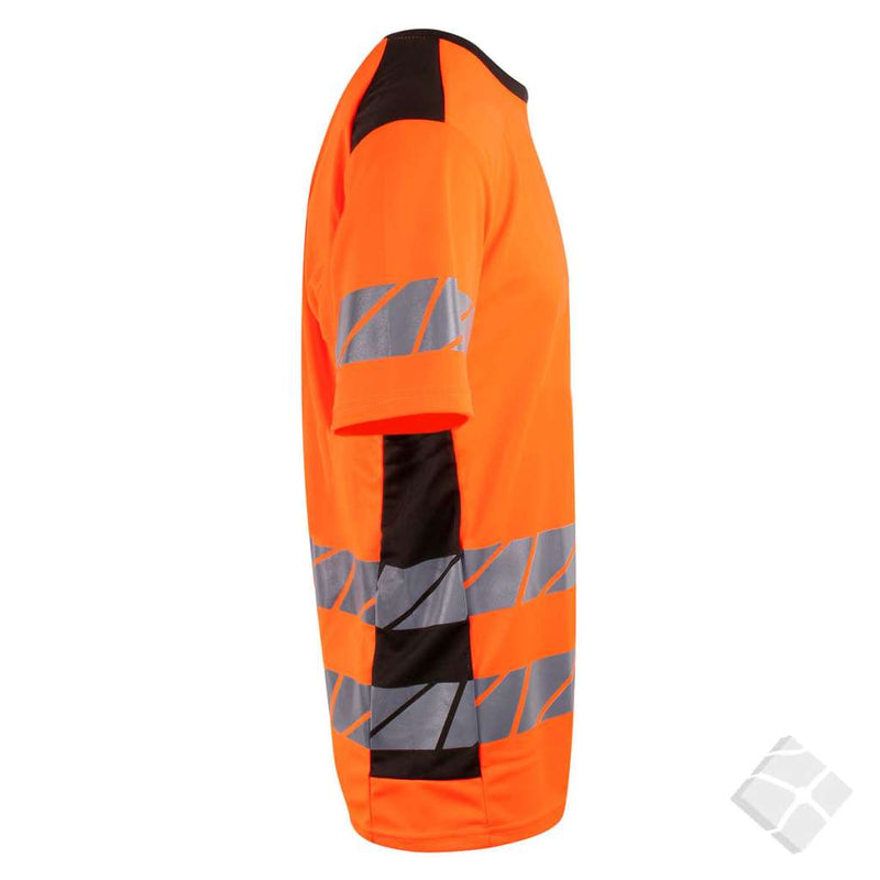 T-skjorte synlighet KL 2 - Farum, safety rød