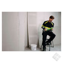 Genser med refleks KL.1, sort/safety gul