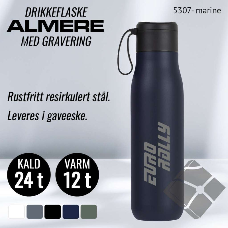 Eurorally drikkeflaske 0,5L