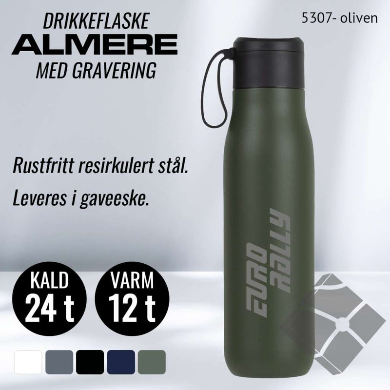 Eurorally drikkeflaske 0,5L