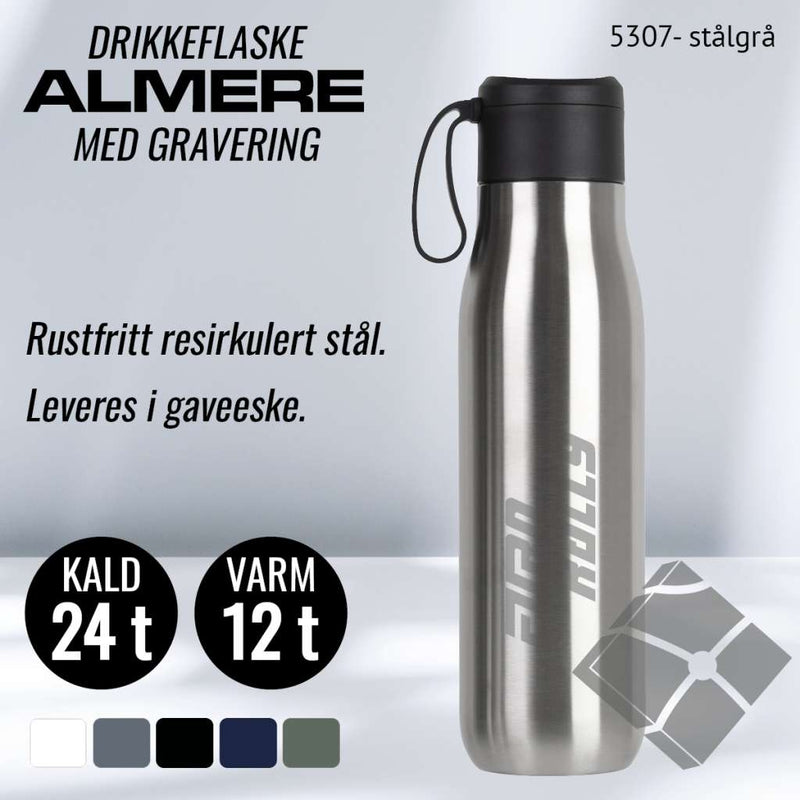 Eurorally drikkeflaske 0,5L