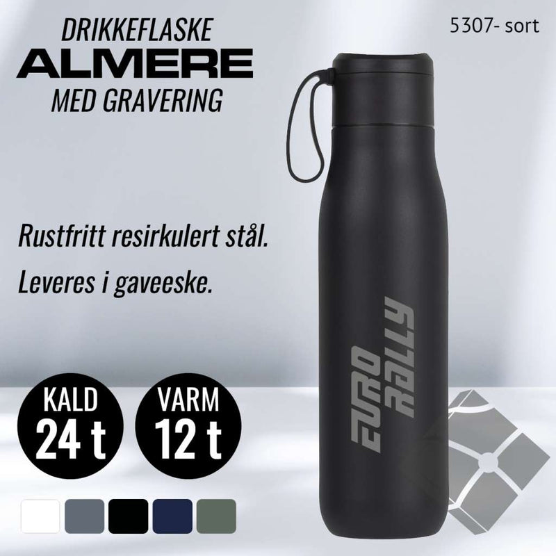 Eurorally drikkeflaske 0,5L