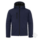 Softshelljakke - Padded Hoody, marine