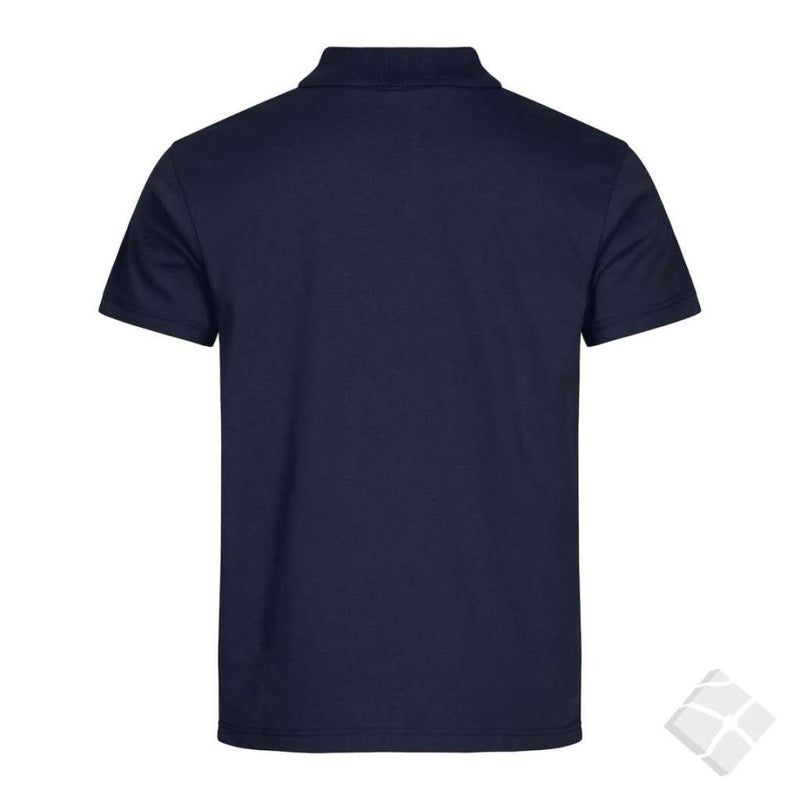 Basic poloskjorte, dark navy