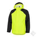 Regnjakke i PU - Myre, sort