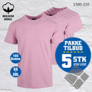 YOU t-skjorter - 5-pack, rosa