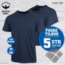 YOU t-skjorter - 5-pack, marine