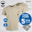 YOU t-skjorter - 5-pack, sand