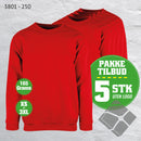 5 pack YOU gensere, rød