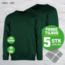 5 pack YOU gensere, flaskegrønn