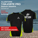 T-skjorte Pro - Allentown, sort/safety gul