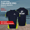 T-skjorte Pro - Allentown, marine/safety gul
