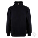 Dayton ZIP genser, sort