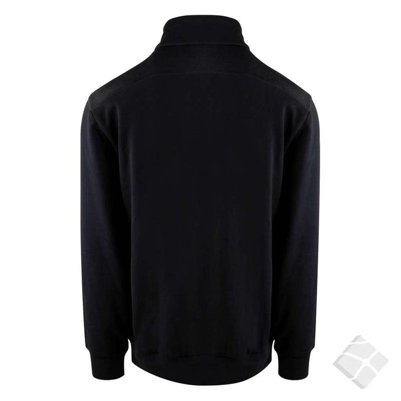 Dayton ZIP genser, sort