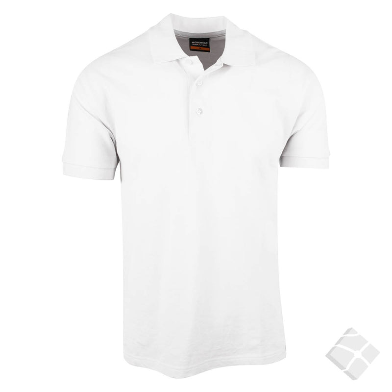 Poloskjorte PRO-serie, hvit
