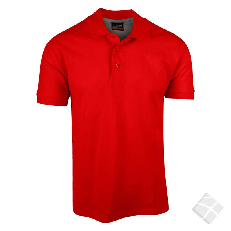 Poloskjorte PRO-serie, rød