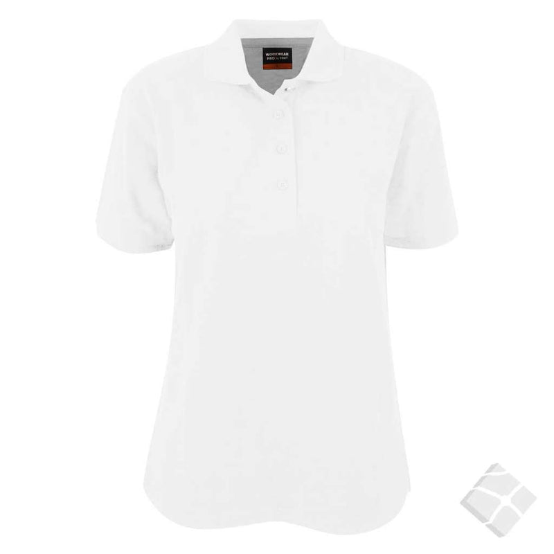 Poloskjorte til dame PRO-serie, hvit