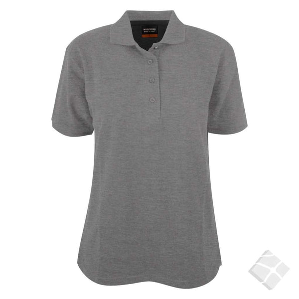 Poloskjorte til dame PRO-serie, gråmelert