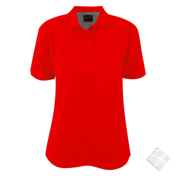 Poloskjorte til dame PRO-serie, rød