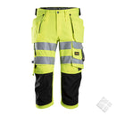 Piratbukse med stretch - HIghVis, safety gul
