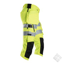 Piratbukse med stretch - HIghVis, safety gul