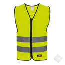 Trenings/refleksvest Flen, safety gul - 20 stk