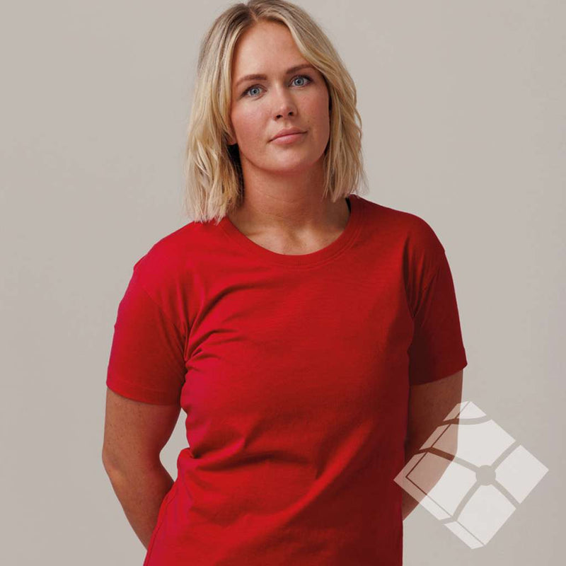 GOTS organic T-skjorte (D), rød
