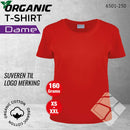 GOTS organic T-skjorte (D), rød